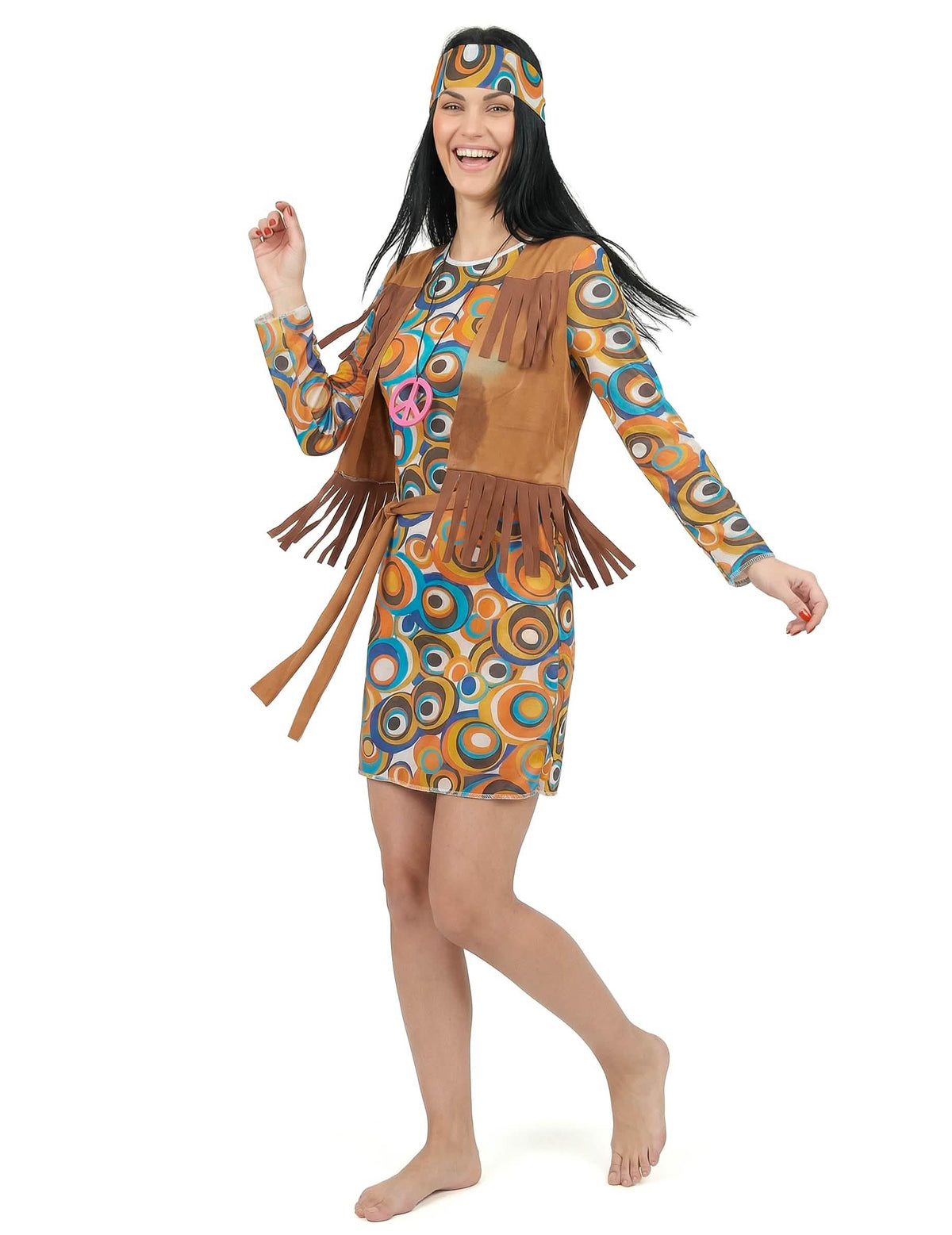 Hippie familie verkleedkostuum