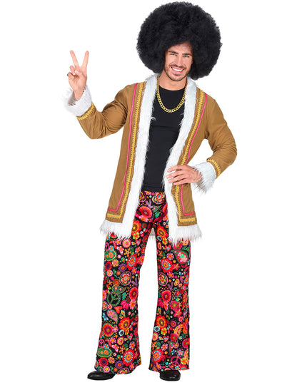 Woodstock hippie kostuum voor mannen