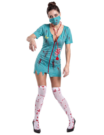 Déguisement infirmière zombie femme