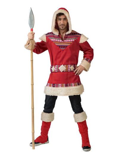 Nanook Eskimo vermomming voor mannen