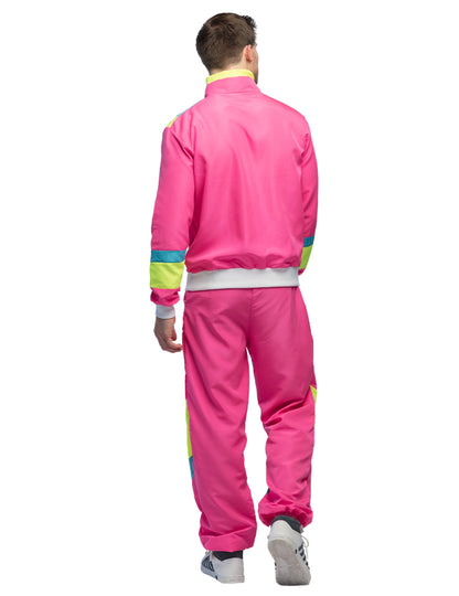Retro Neonroze Trainingspak voor Heren