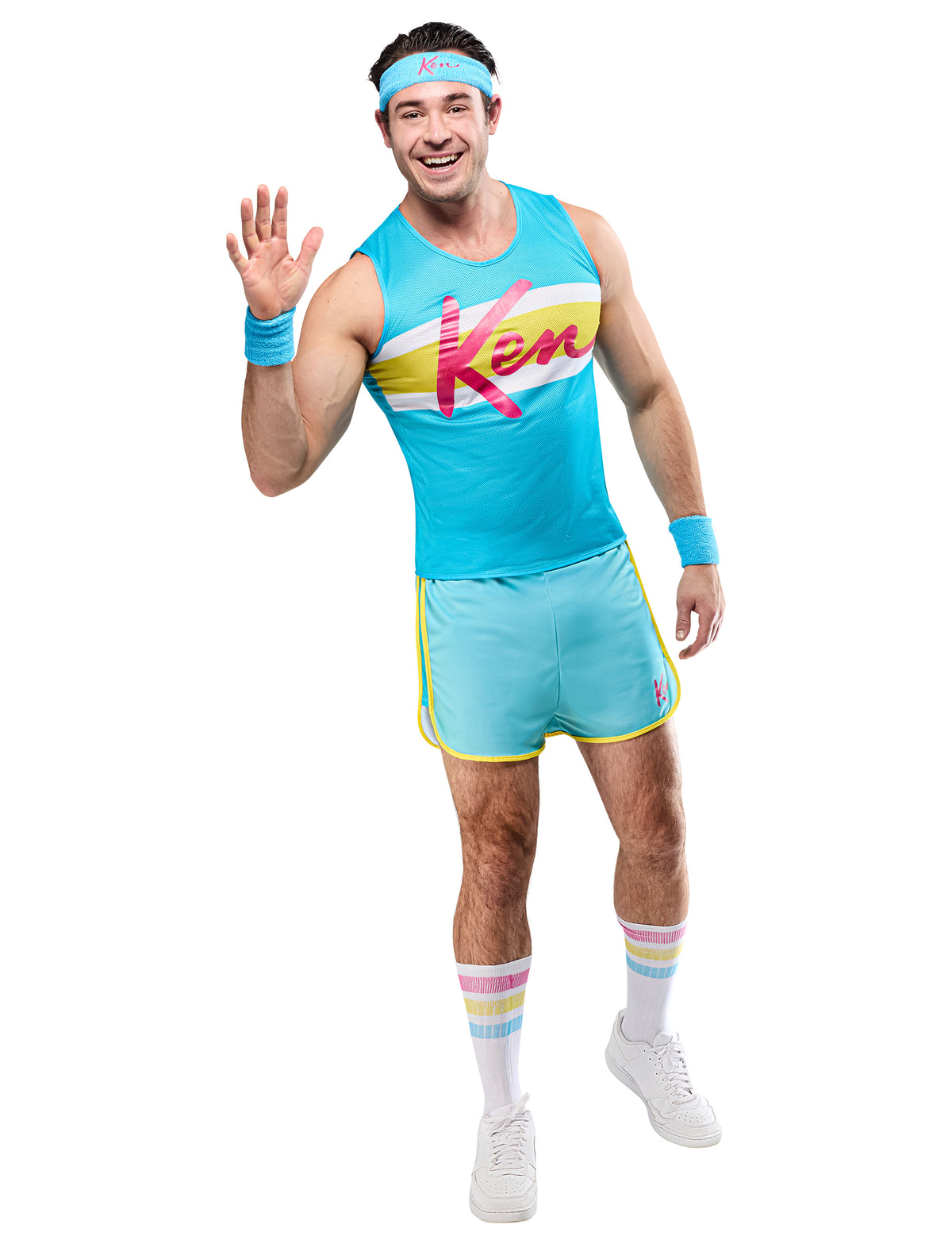 Ken™ aerobic vermomming voor mannen