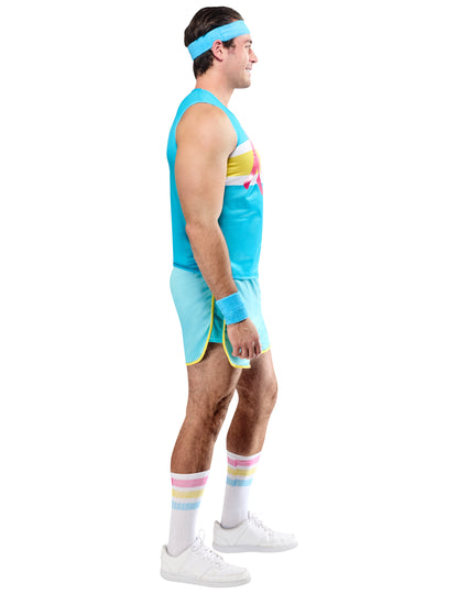 Ken™ aerobic vermomming voor mannen