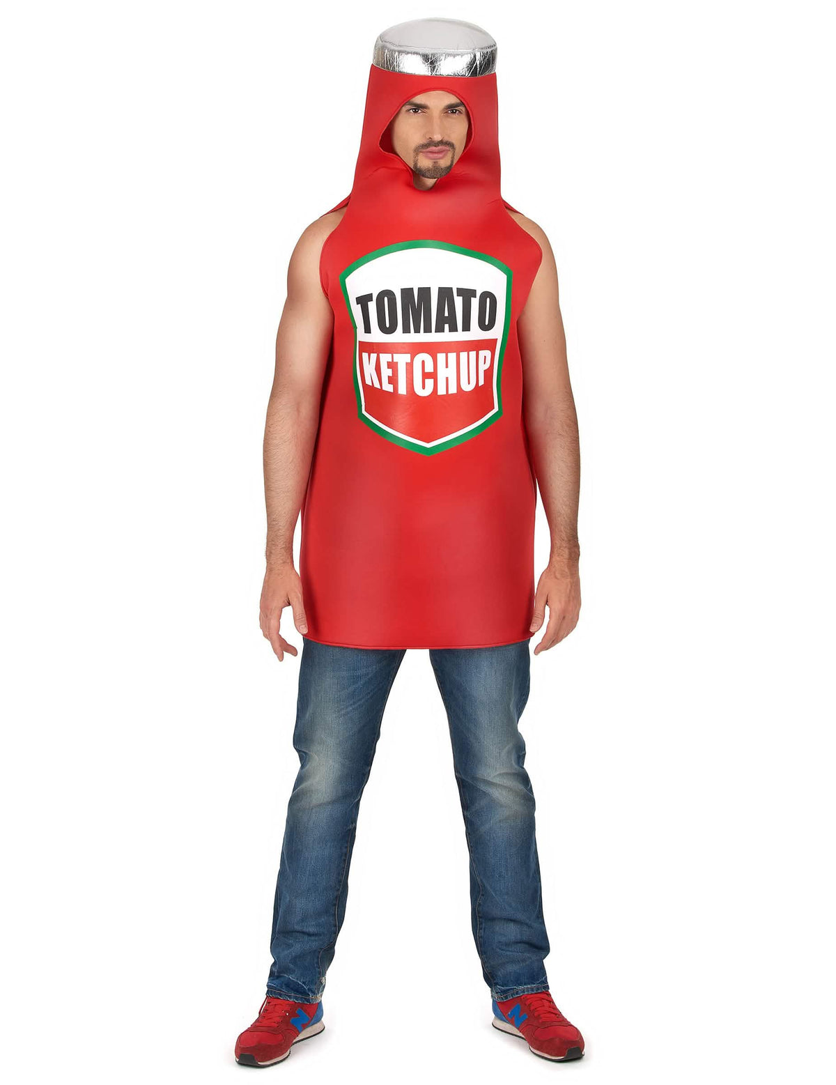 Verkleedkoppel frietjes en ketchup voor volwassenen