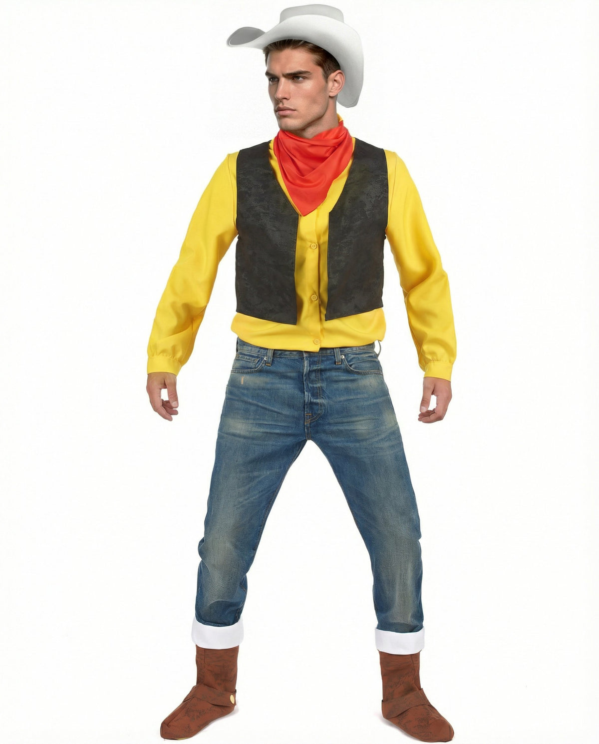 Lucky Luke™ kostuum voor volwassenen