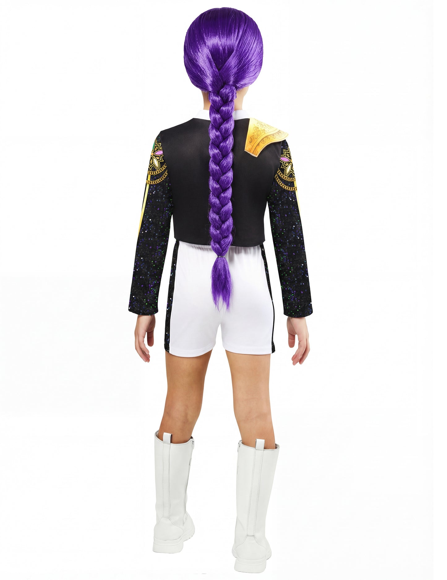 Luxe Rumi Gold Kpop Demon Hunter™ kostuum voor meisjes