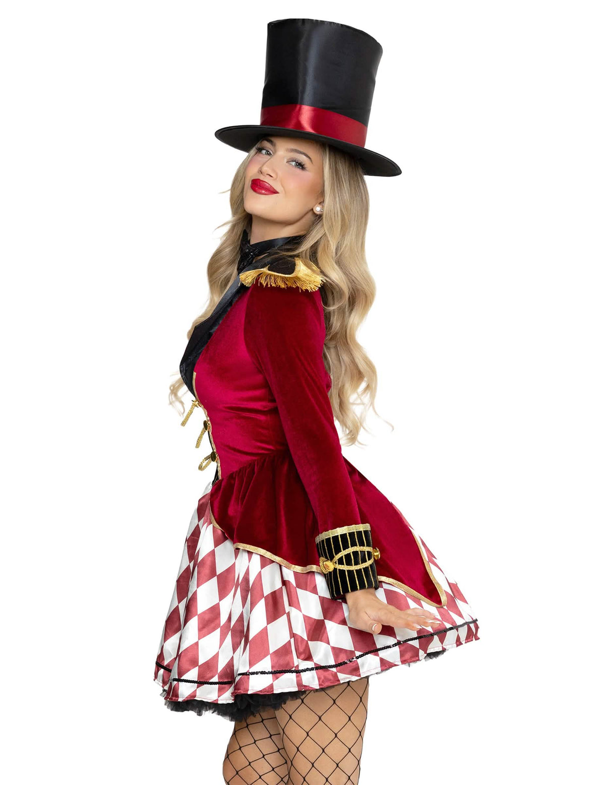 Déguisement madame loyale sexy luxe femme