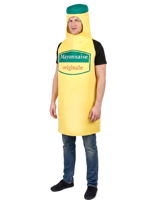 Déguisement mayonnaise adulte