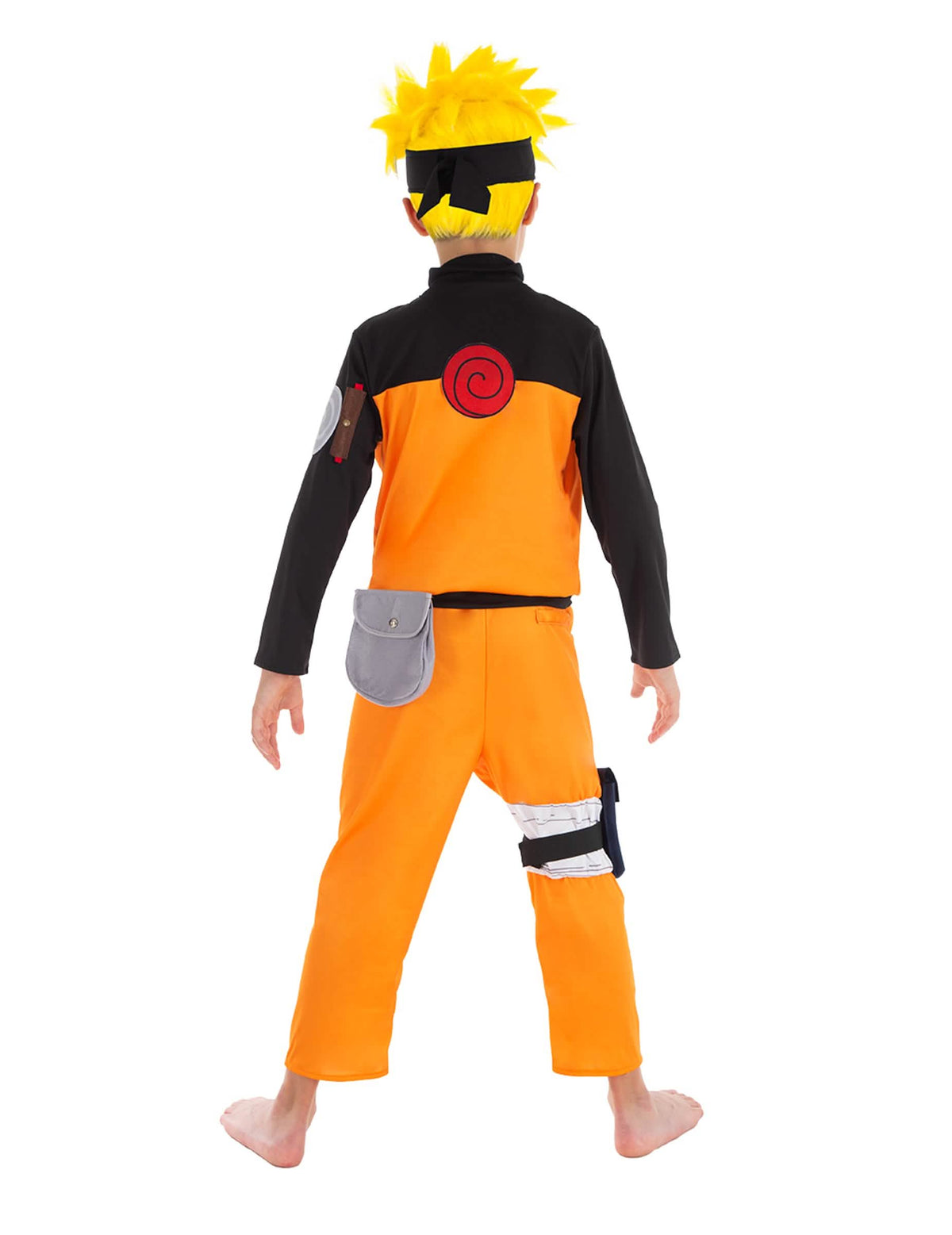 Achteraanzicht van het Naruto™-kostuum voor kinderen