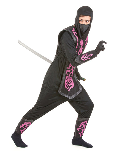 Déguisement ninja effet feutrine homme