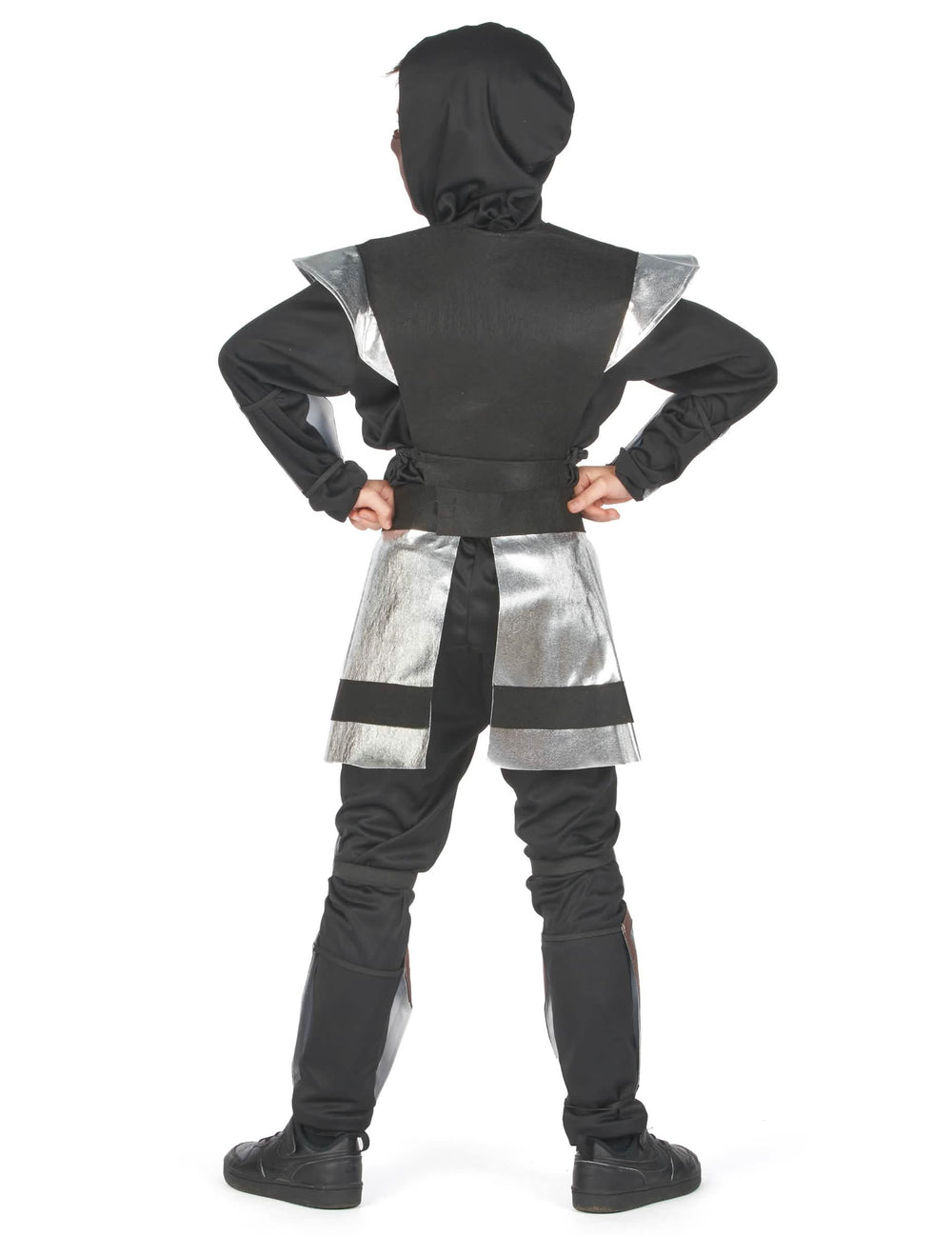 Vue de dos du déguisement ninja pour garçon