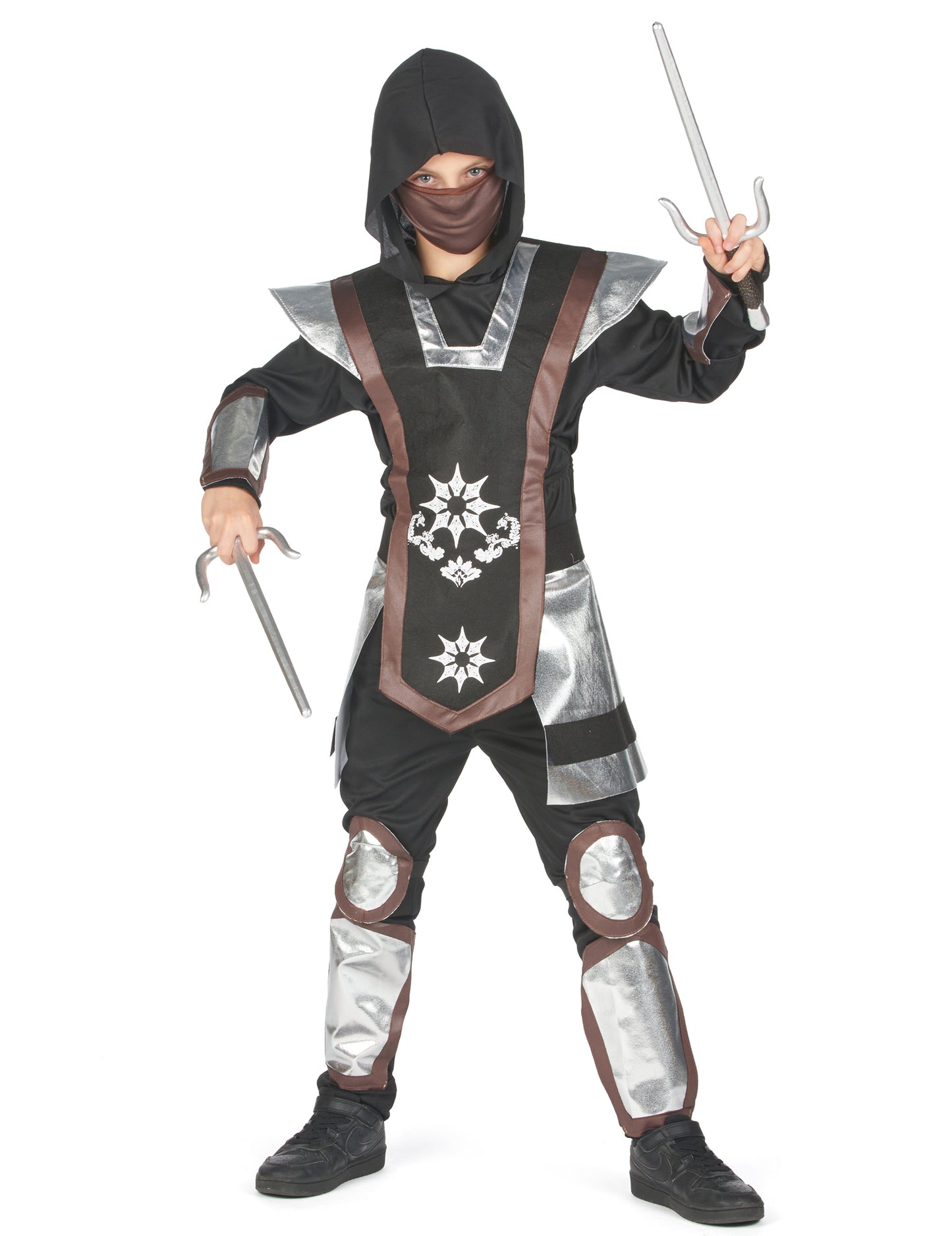 Sais en plastique fournis avec le déguisement ninja