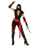 Ninja-fancy dress voor vrouwen
