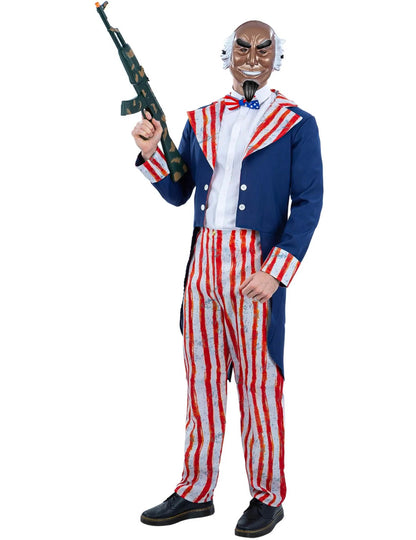 Eng Uncle Sam kostuum voor heren