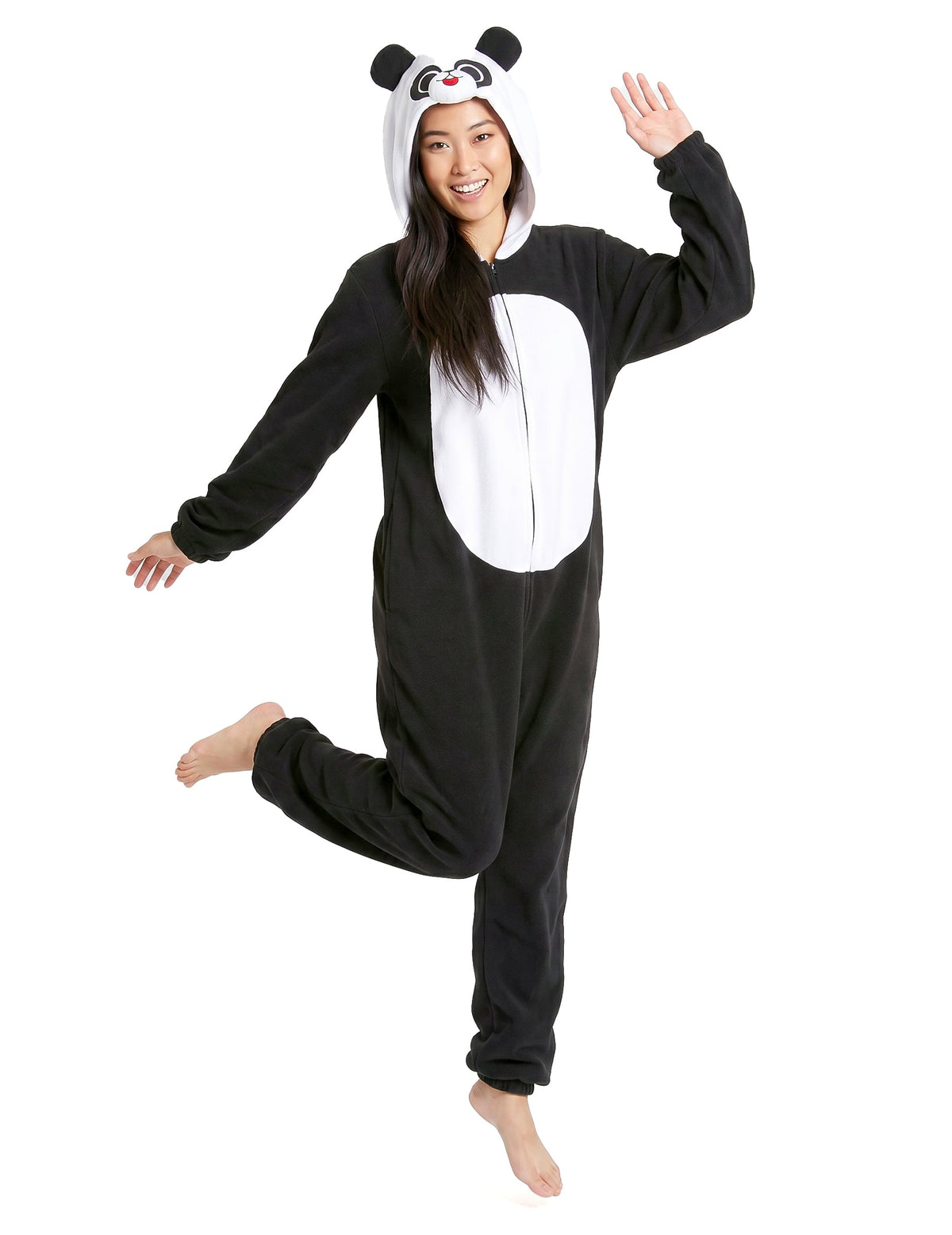 Panda outfit voor vrouwen