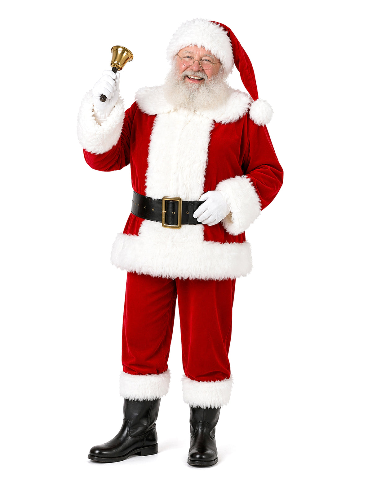 Déguisement Père Noël polaire de luxe homme