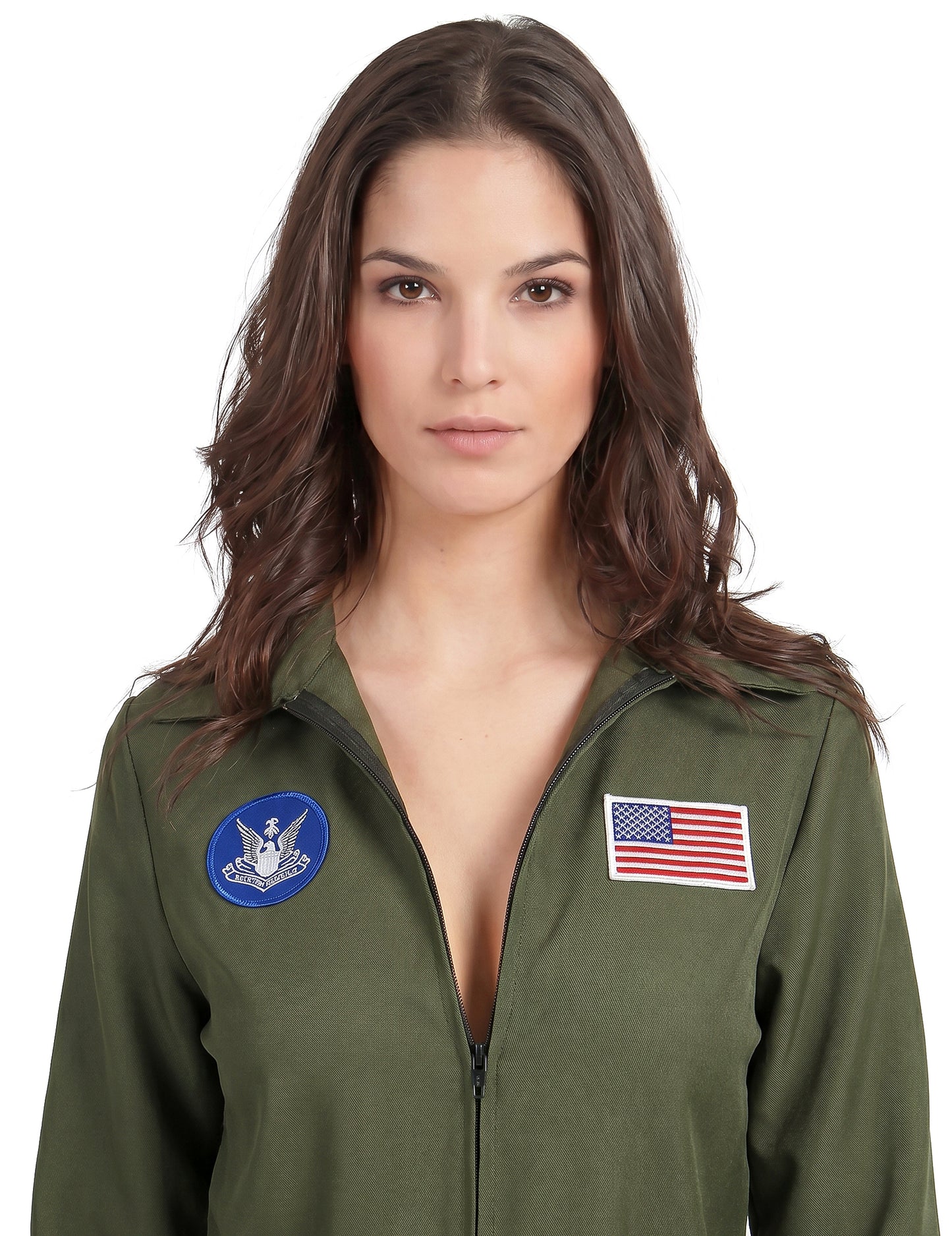 Déguisement pilote d'avion femme