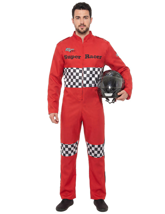 Déguisement pilote de course homme