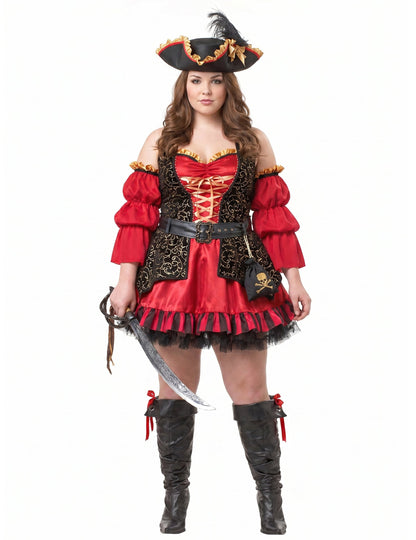 Deluxe sexy piraten outfit voor vrouwen
