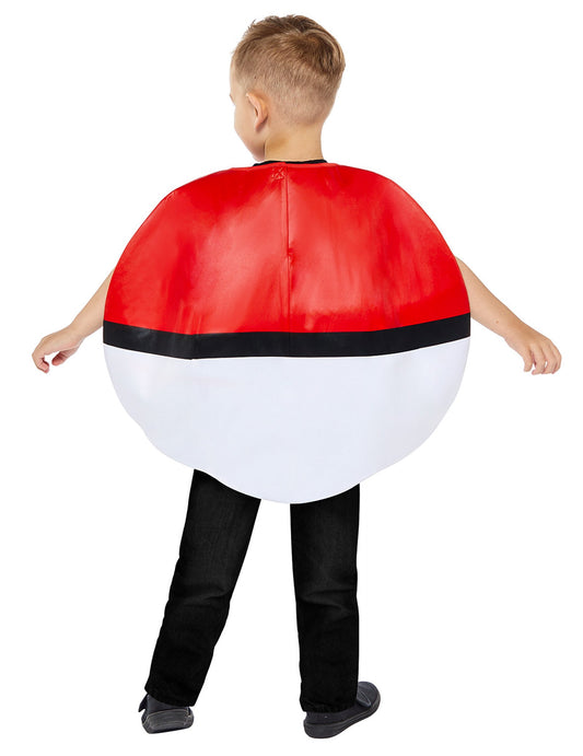 Vue de dos du déguisement Pokéball Pokémon