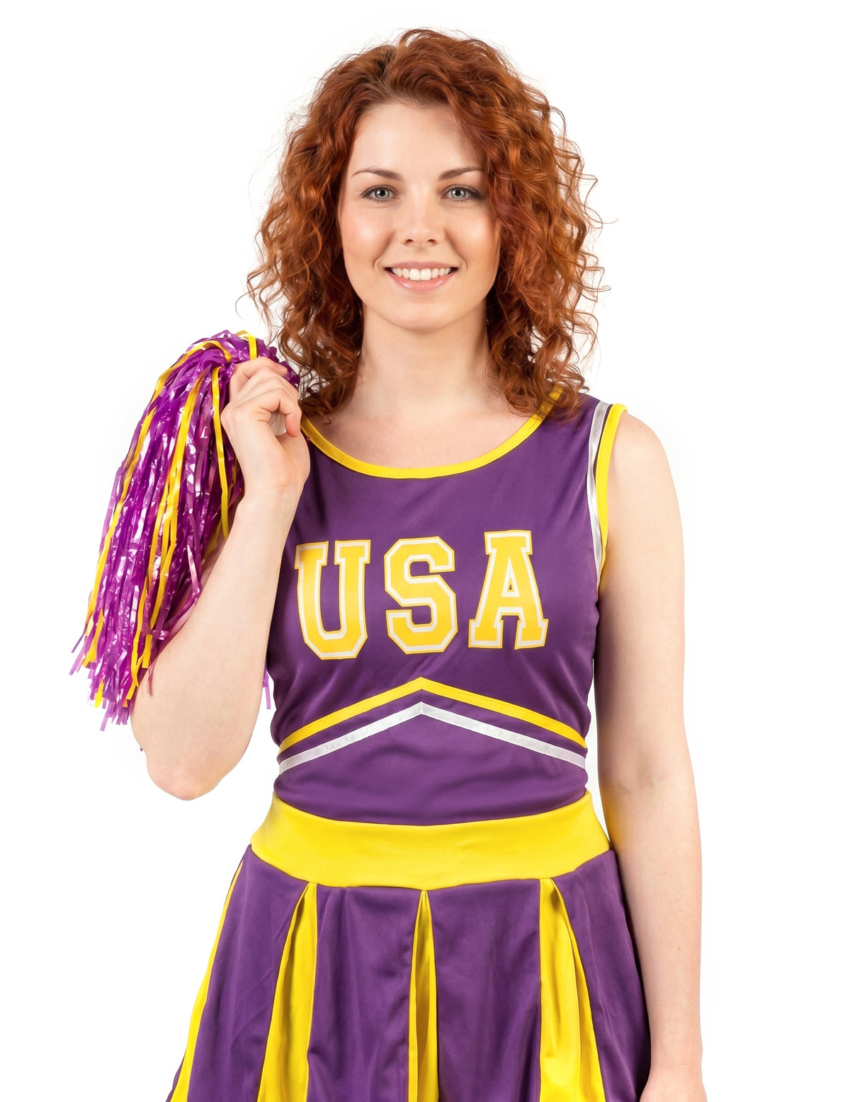 USA cheerleader kostuum voor dames