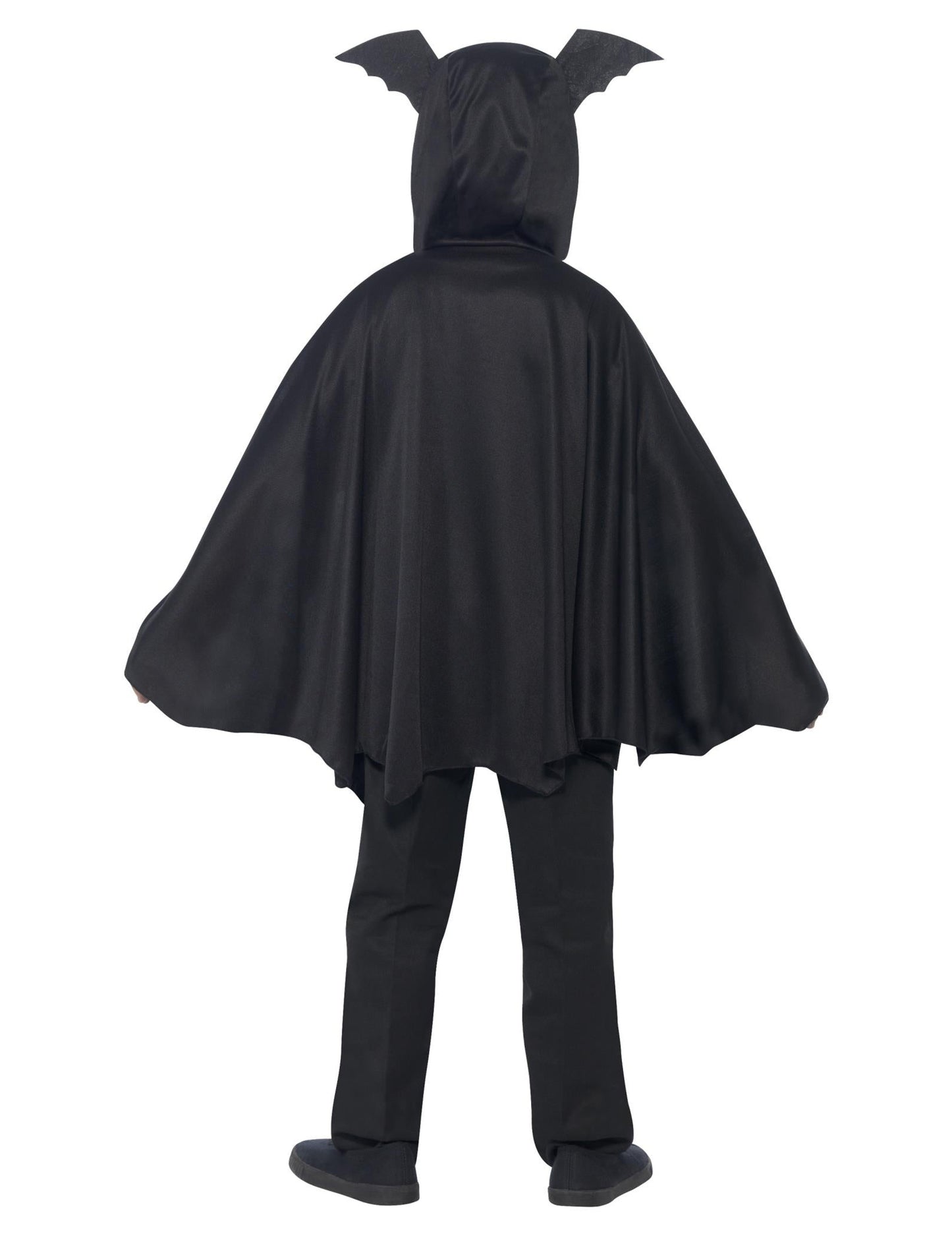 Vue de dos du déguisement poncho chauve-souris