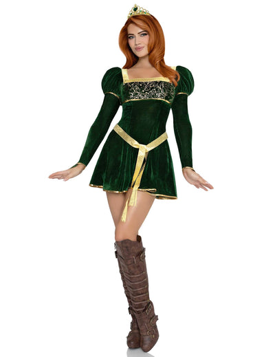 Sexy groene prinses kostuum voor dames