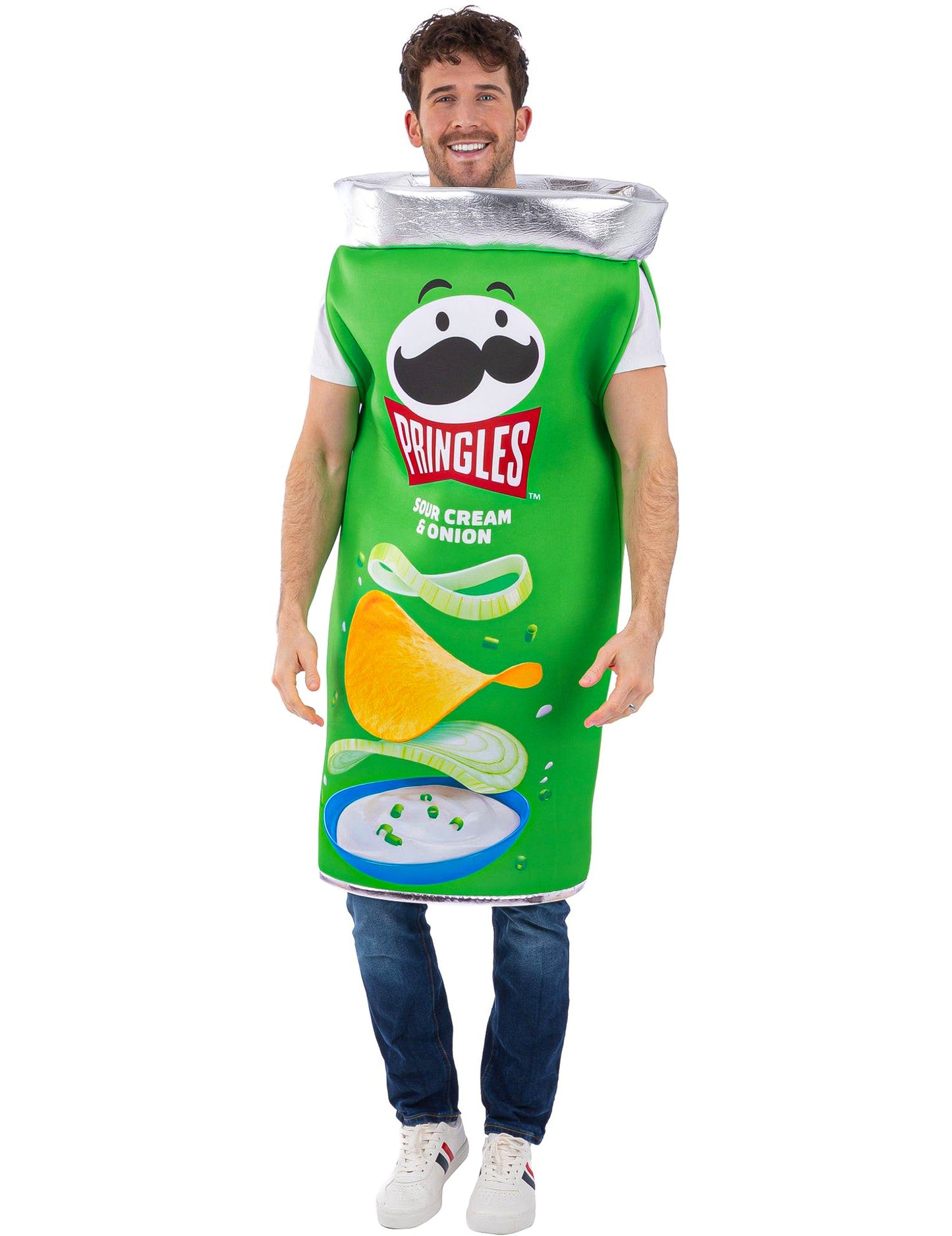 Pringles® Sour Cream & Onion verkleedpak voor volwassenen