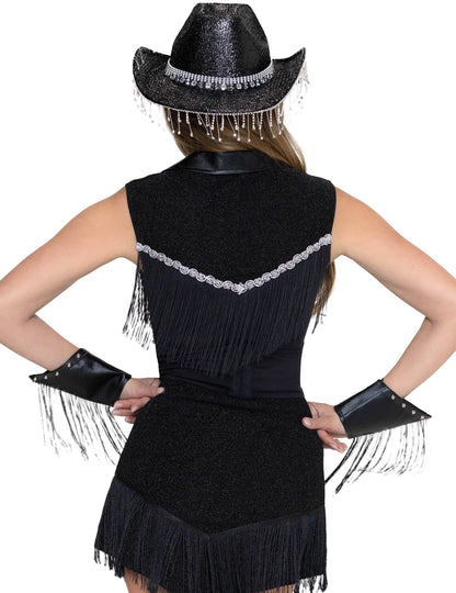 Déguisement rodeo star sexy luxe femme