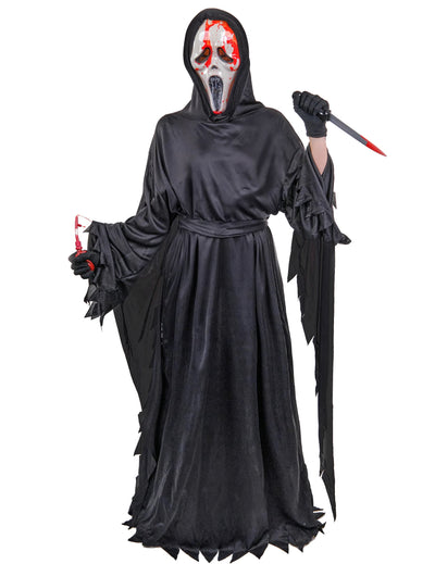 Scream™ vermomming met bloederig masker volwassene