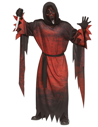 Déguisement Scream™ rouge avec masque adulte