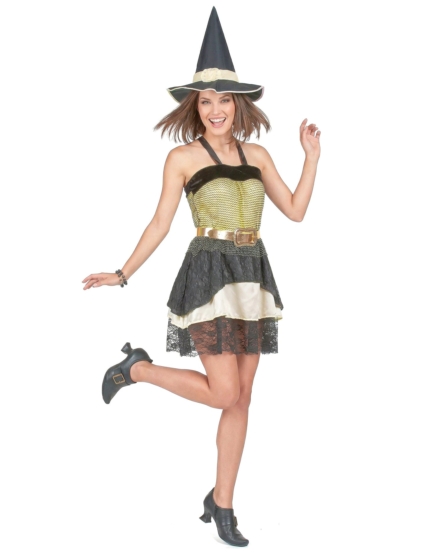 Halloween kostuum van heks voor dames