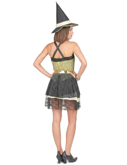Halloween kostuum van heks voor dames