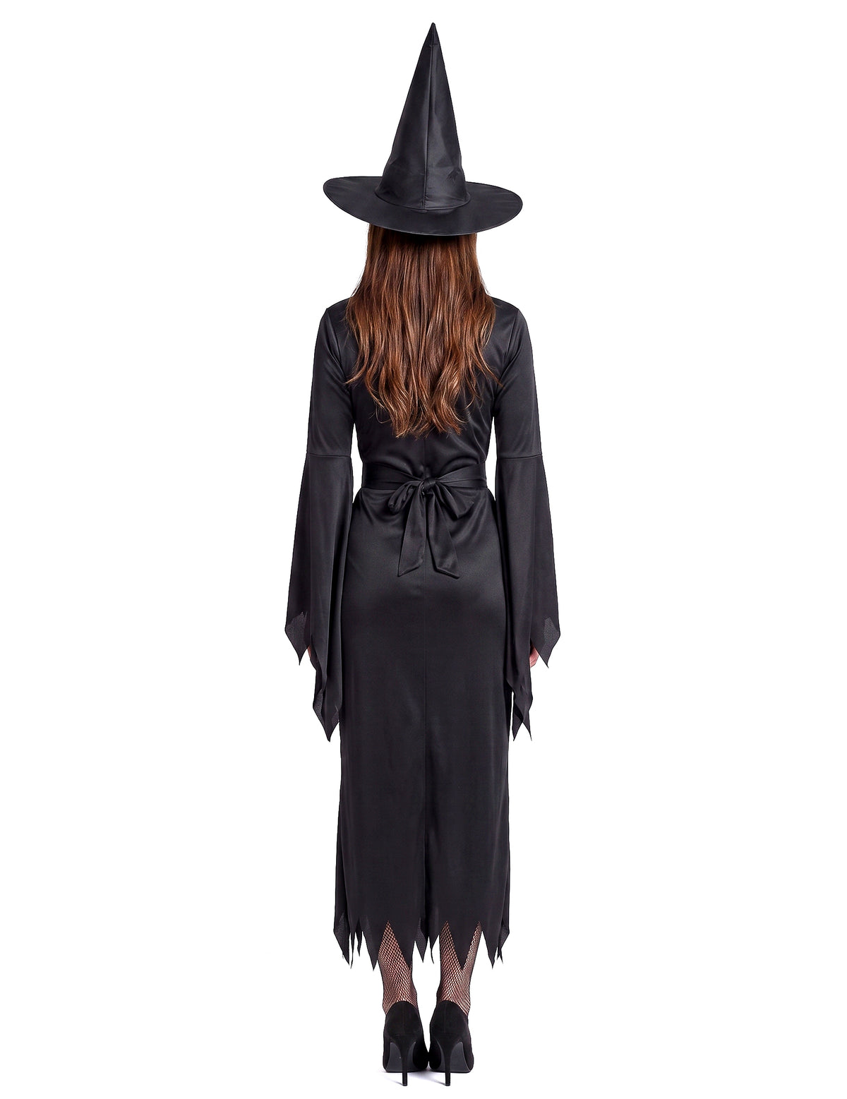 Déguisement sorcière noire sexy femme