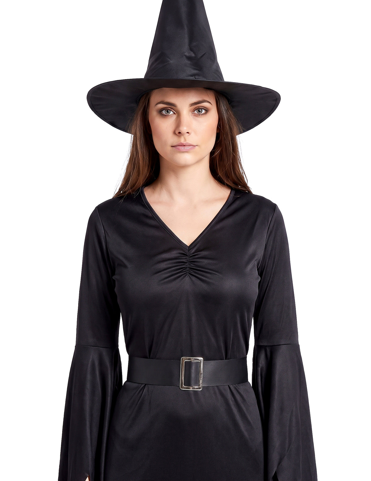 Déguisement sorcière noire sexy femme
