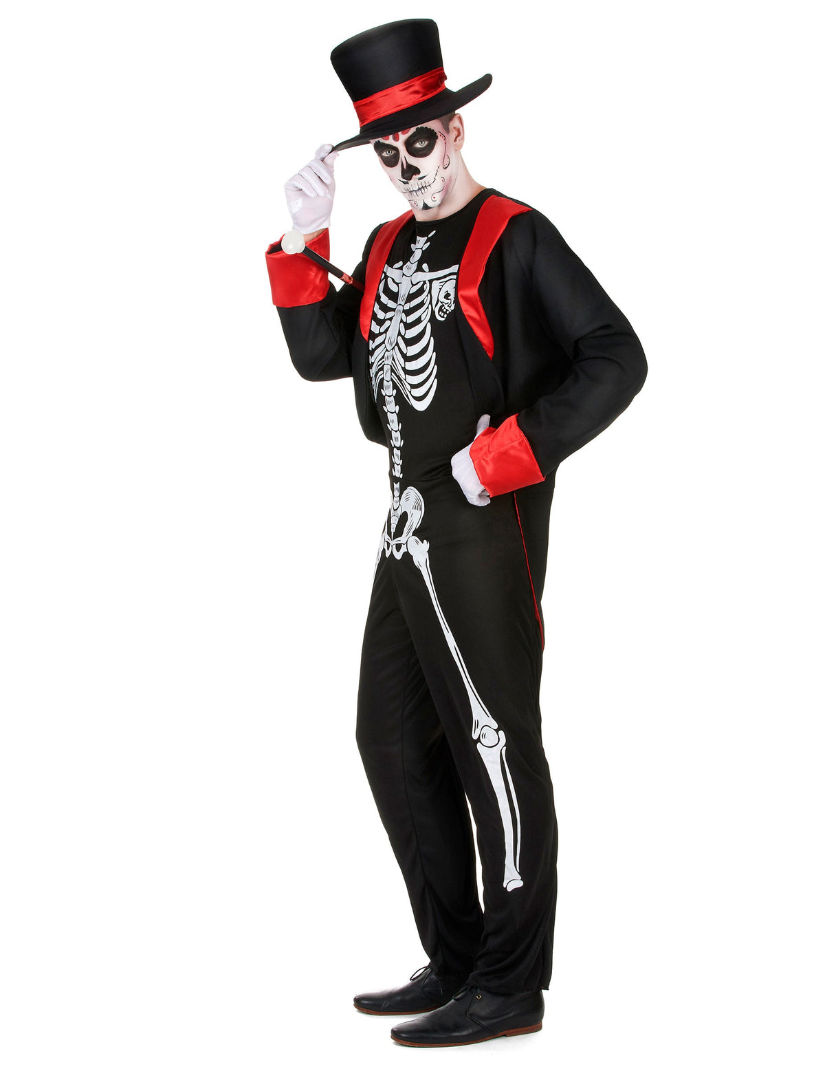 Déguisement squelette chic homme