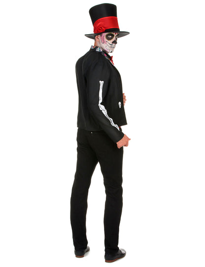 Déguisement Squelette motifs Dia de los muertos homme