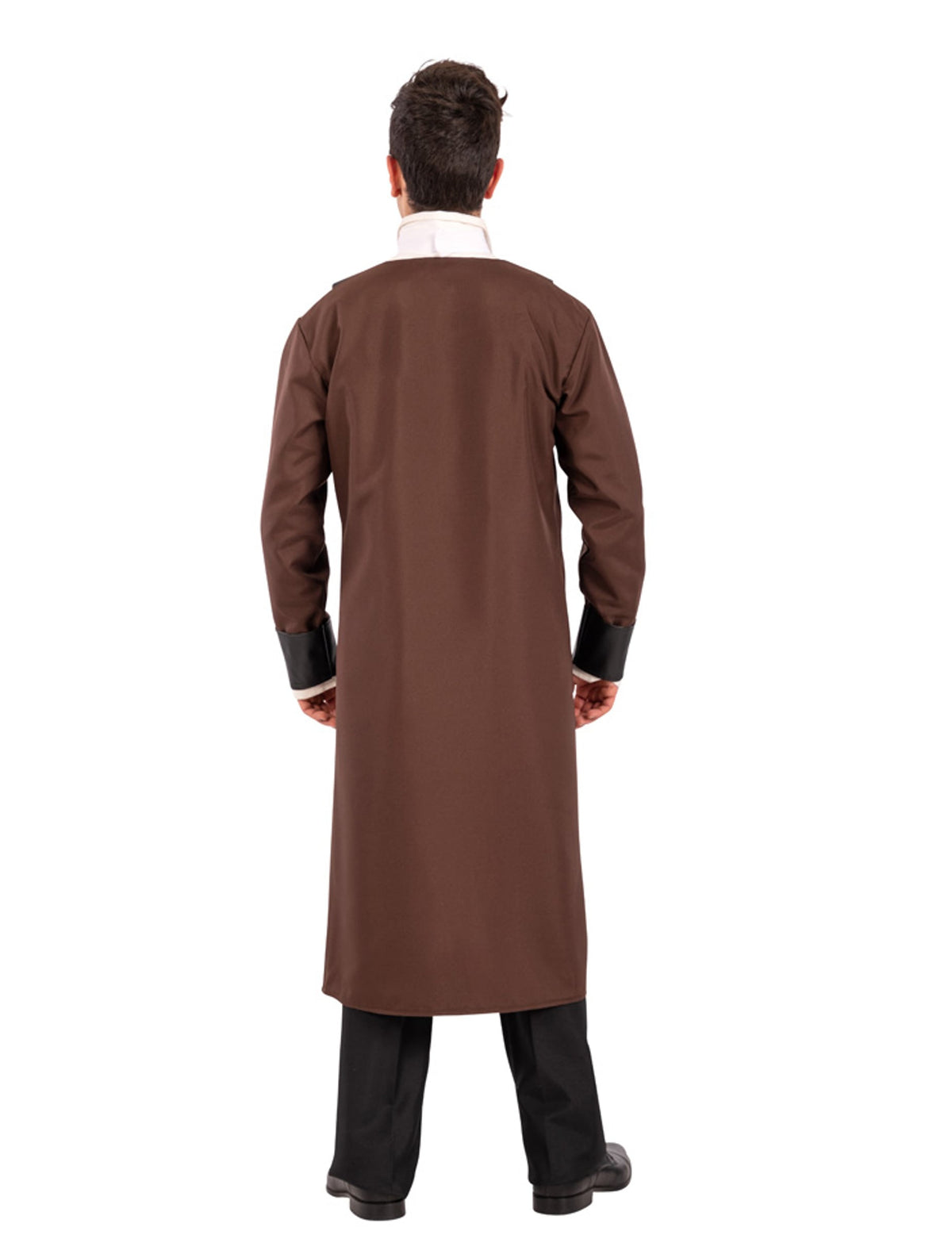 Vue de dos du déguisement steampunk pour homme