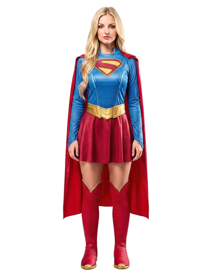Supergirl™ luxe verkleedpak voor dames