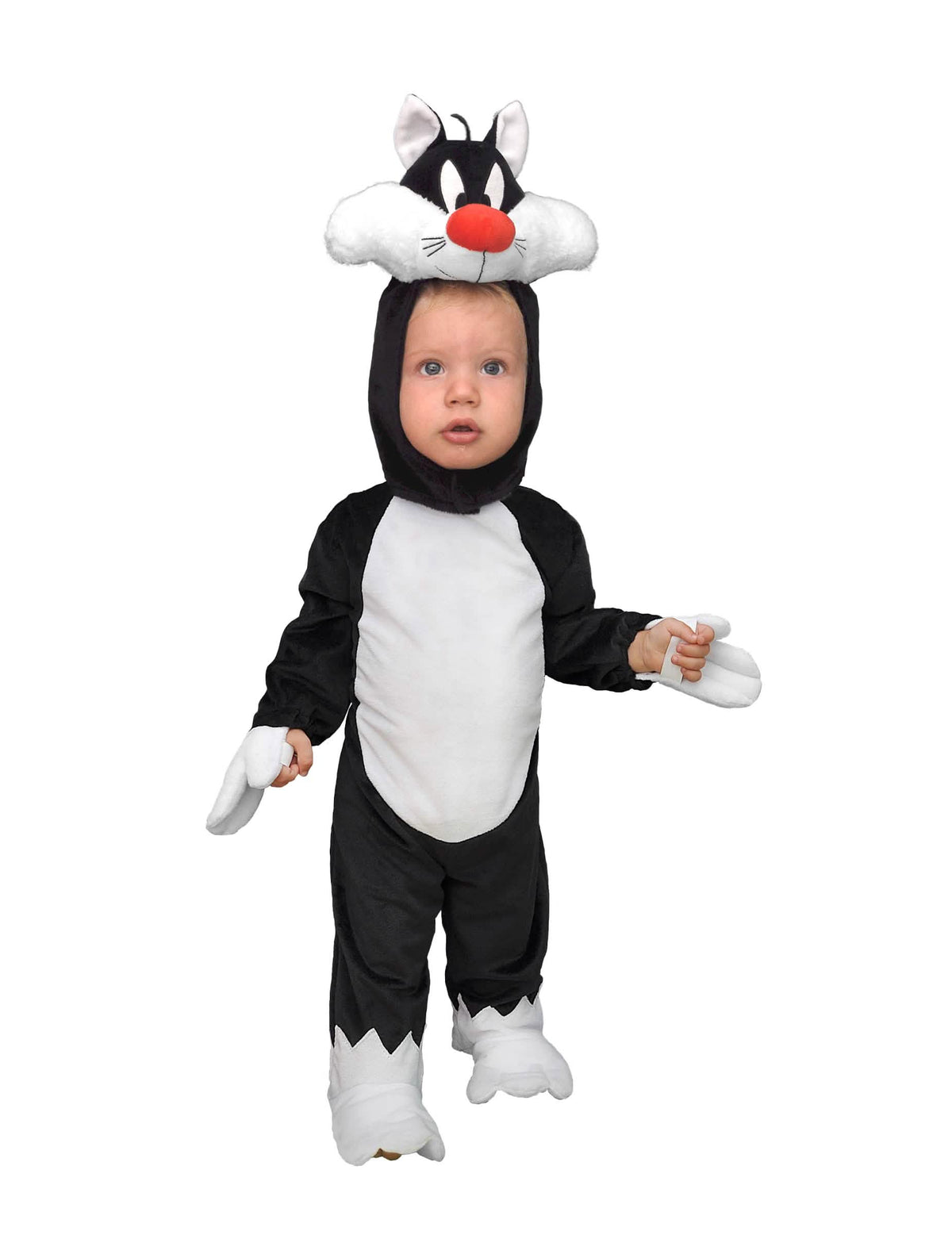 Sylvester Titi en Grosminet baby’s verkleedkostuum black & white
