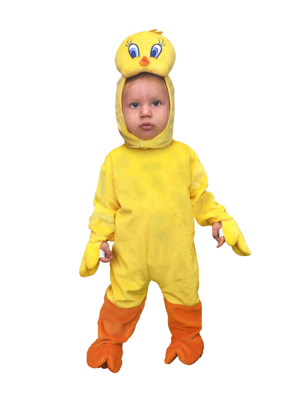 Déguisement Titi pour bébé jaune et orange