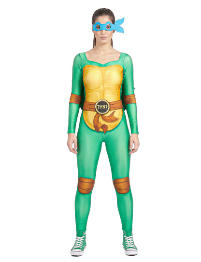 Ninja Turtle™ Vermomming met 4 damesmaskers