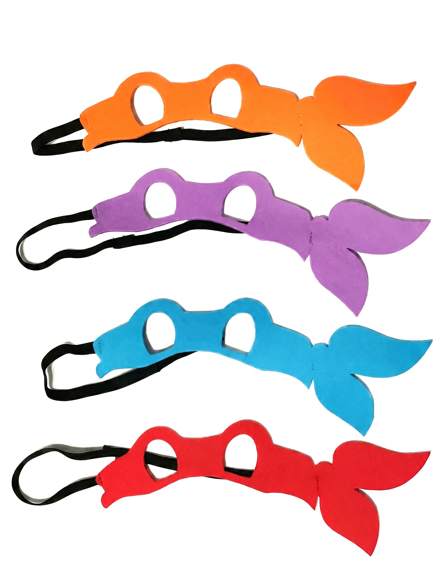 Ninja Turtle™ Vermomming met 4 damesmaskers