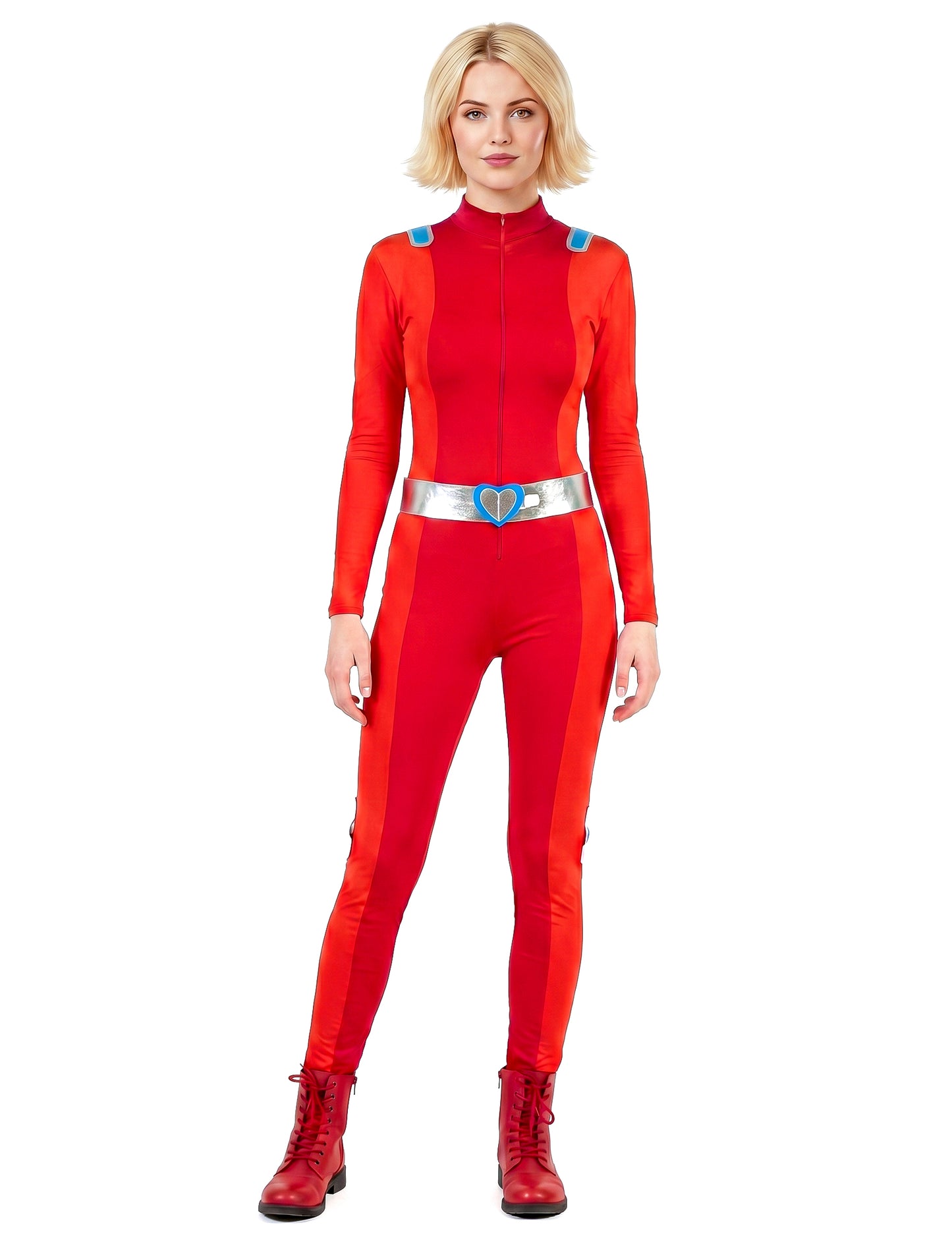 Déguisement Totally Spies™ rouge Clover femme