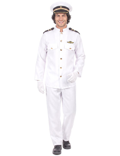 Déguisement uniforme d'officier de la marine homme