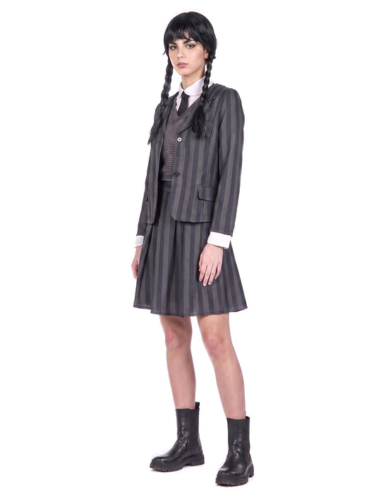 Déguisement uniforme scolaire gothique femme