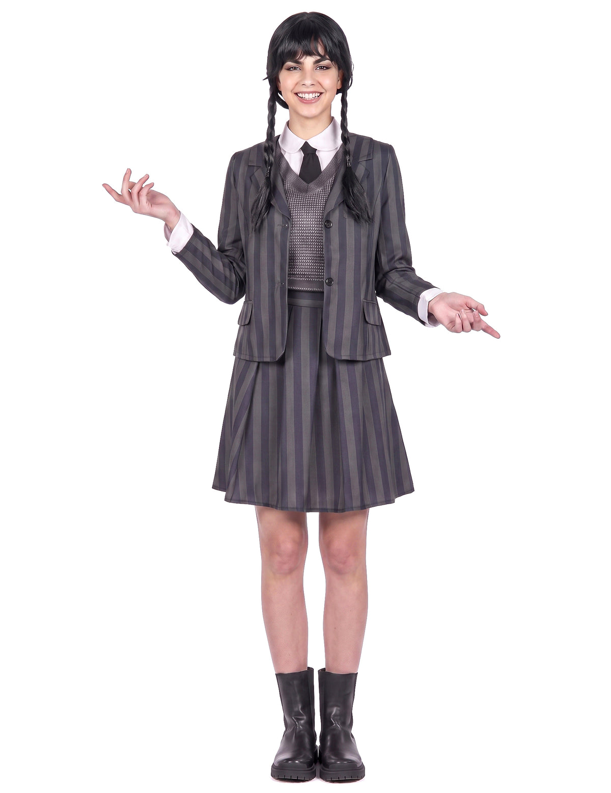 Gotisch schooluniform kostuum voor vrouwen