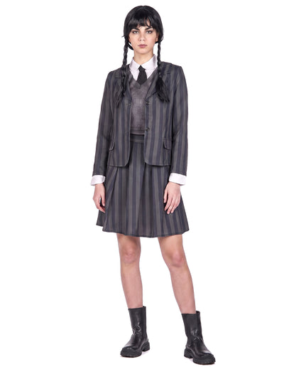 Déguisement uniforme scolaire gothique femme