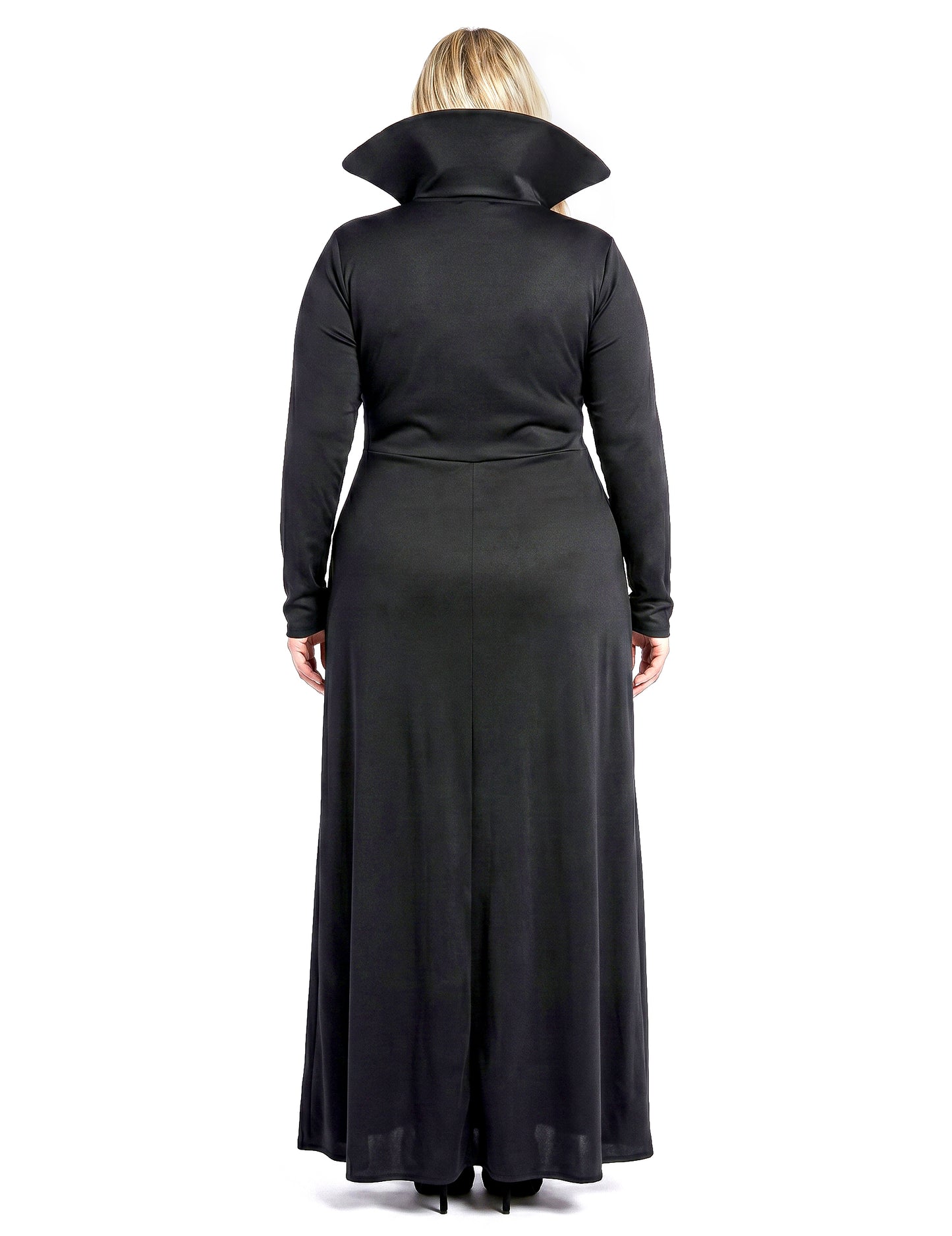 Elegant plus size vampierkostuum voor dames