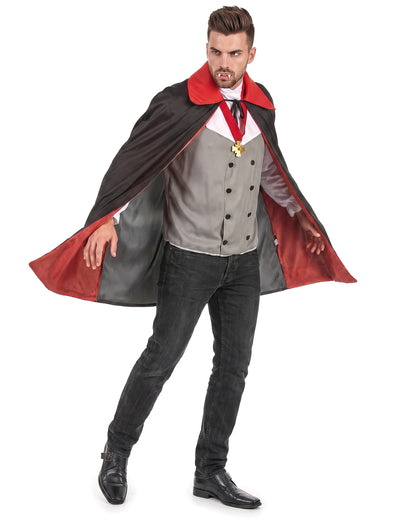 Déguisement vampire homme gris Halloween